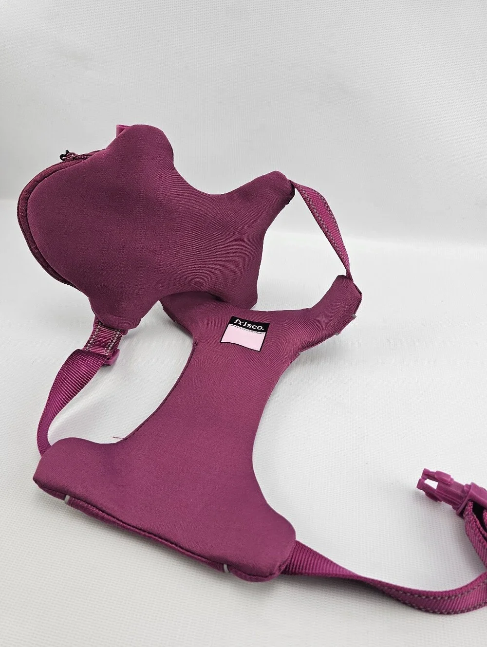 Frisco Outdoor Premium Ripstop Nylon Dog Harness Purple Small
